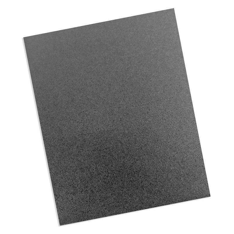 TOTiyea 100 Pack 16 Mil Poly Binding Covers, Sand Texture Binding Presentation Covers, Letter Size,Square Corners,Un-Punched, Black Color - Image 3